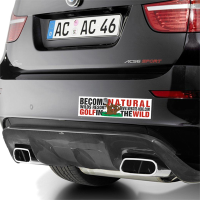 Personalized Magnetic Bumper Stickers