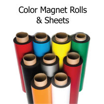Magnetic Rolls with Colored Vinyl