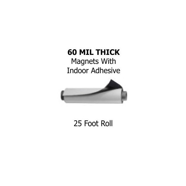 Magnet Roll with Indoor Adhesive 