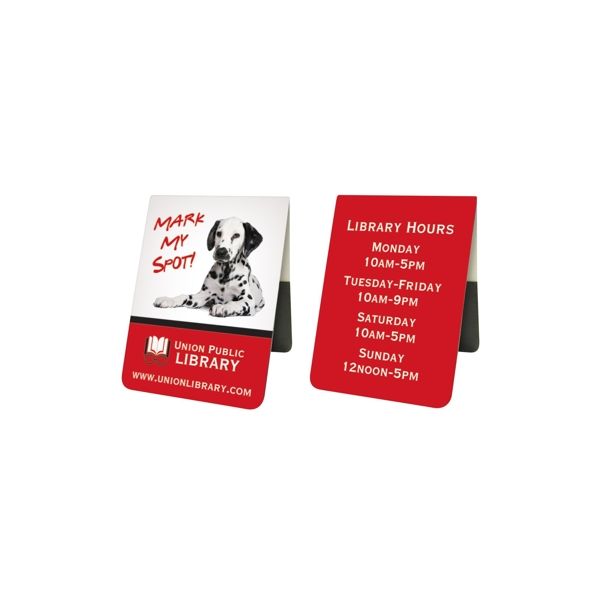 1.5" x 2" Custom Mini Magnetic Bookmarks