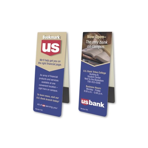 1.5" x 4" Custom Magnetic Bookmarks
