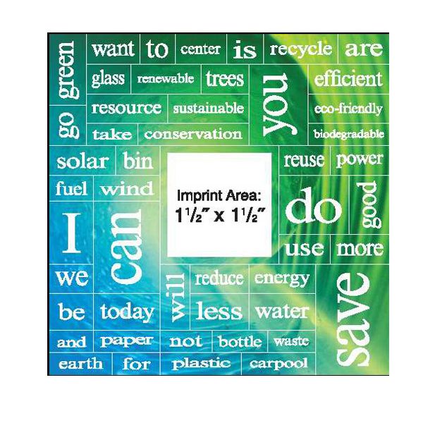 5.75" x 5.75" Message Magnet with 49 Words