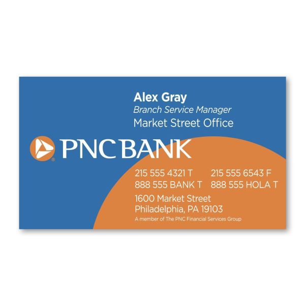 3.5" x 2" Personalized Business Card Magnet