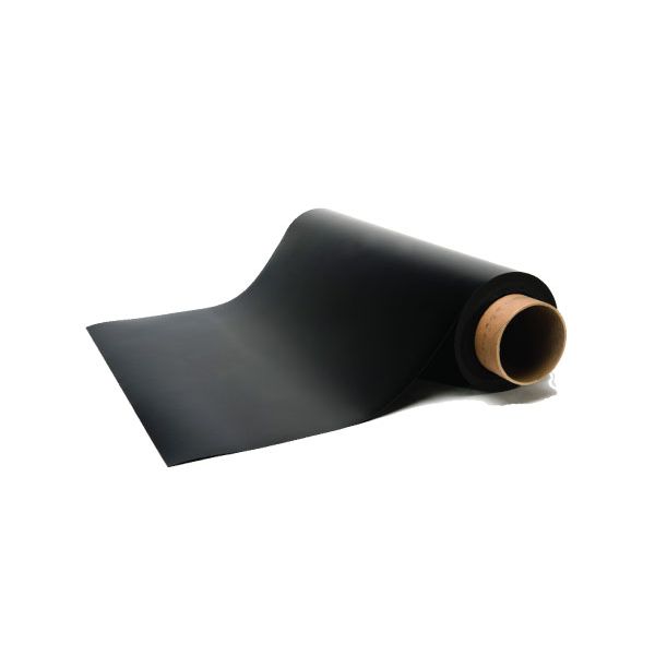 Black Colored Vinyl Magnet Rolls - 10' Rolls