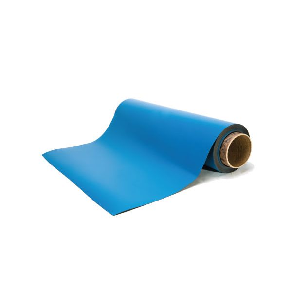 Blue Colored Vinyl Magnet Rolls - 50' Rolls