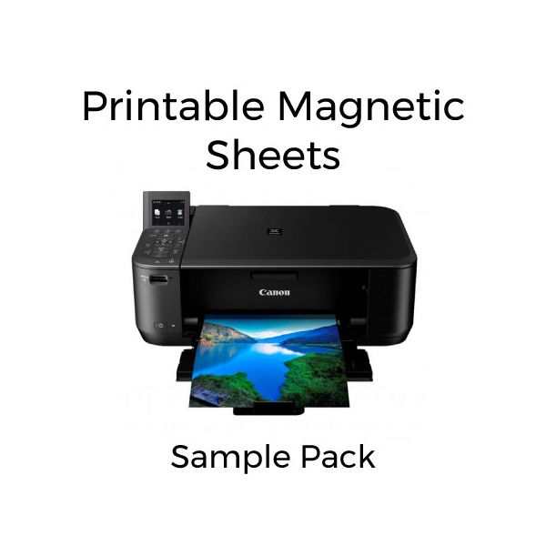 Inkjet Printable Magnets - Sample Pack