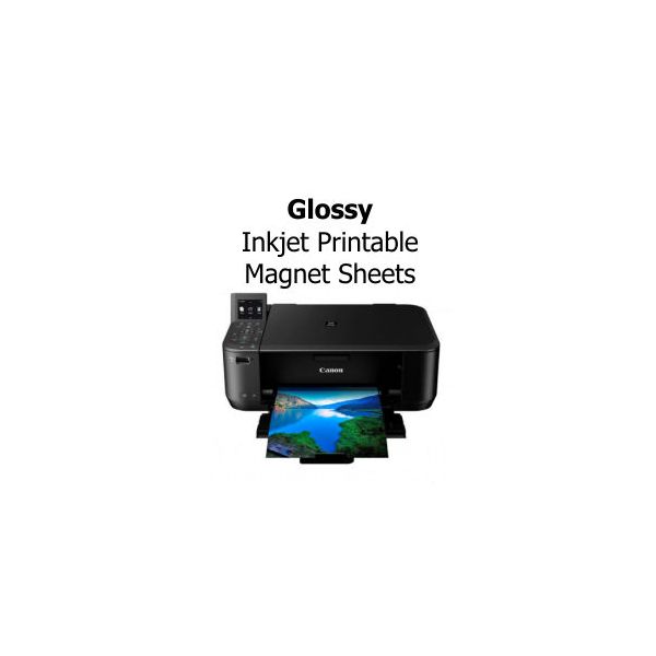 8.5x11 Inkjet Printable Magnets - Glossy