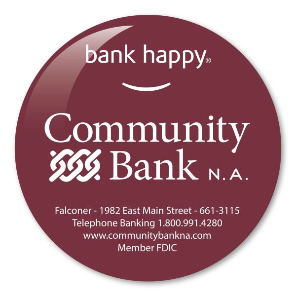 2.5" Circle Personalized Magnet