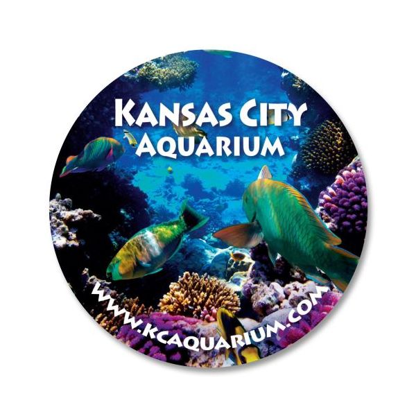 3" Personalized Circle Magnet