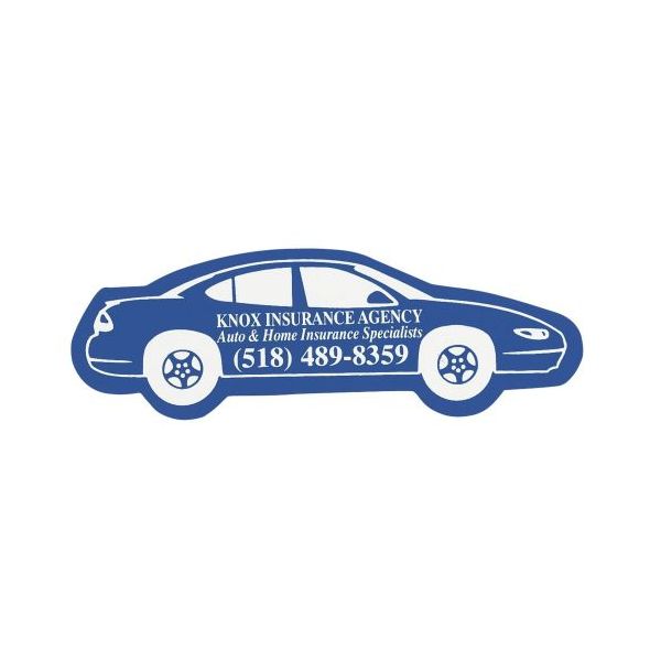 1.5" x 4.5" Personalized Car Shaped Magnet