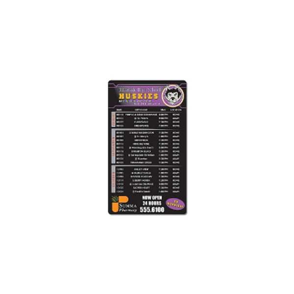 3.5" x 6" Rectangle Magnet - Round Corners