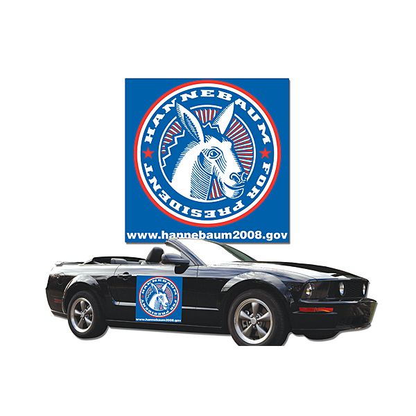 24" x 24" Square Personalized Car Magnet - Round Corners
