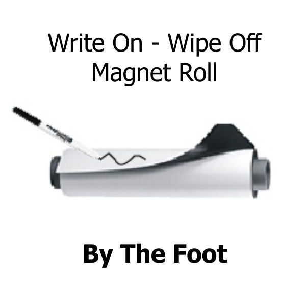 Write On - Wipe Off Magnetic Sheeting - By The Foot