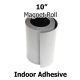 10 Inch Indoor Adhesive Magnet Strips