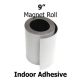 9 Inch Indoor Adhesive Magnet Strips