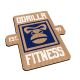 4 to 12 Square Inch Full Color Flexible Wood Magnets - Cherry