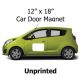 12 x 18 Car Door Magnets Unprinted