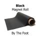 Black Vinyl Magnet Sheeting - By The Foot 