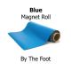 Blue Vinyl Magnet Sheeting - By The Foot