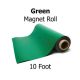 Green Vinyl Magnet Sheeting - 10' Rolls 
