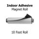 Indoor Adhesive Magnetic Rolls - 10' x 24.375