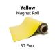 Yellow Vinyl Magnet Sheeting - 50' Rolls
